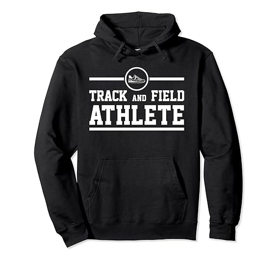 Track and Field Athlete TShirt Pullover Hoodie Clothing